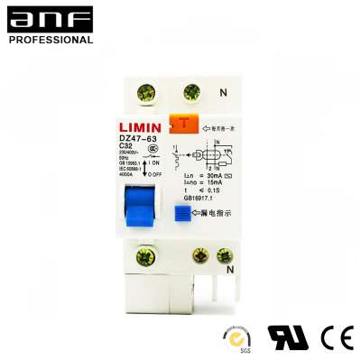 Elcb special leakage switch for water heater mini 60 amp circuit breaker